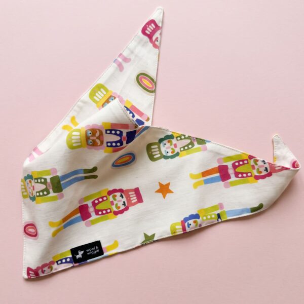Hundehalstuch Bandana Weihnachten Nussknacker