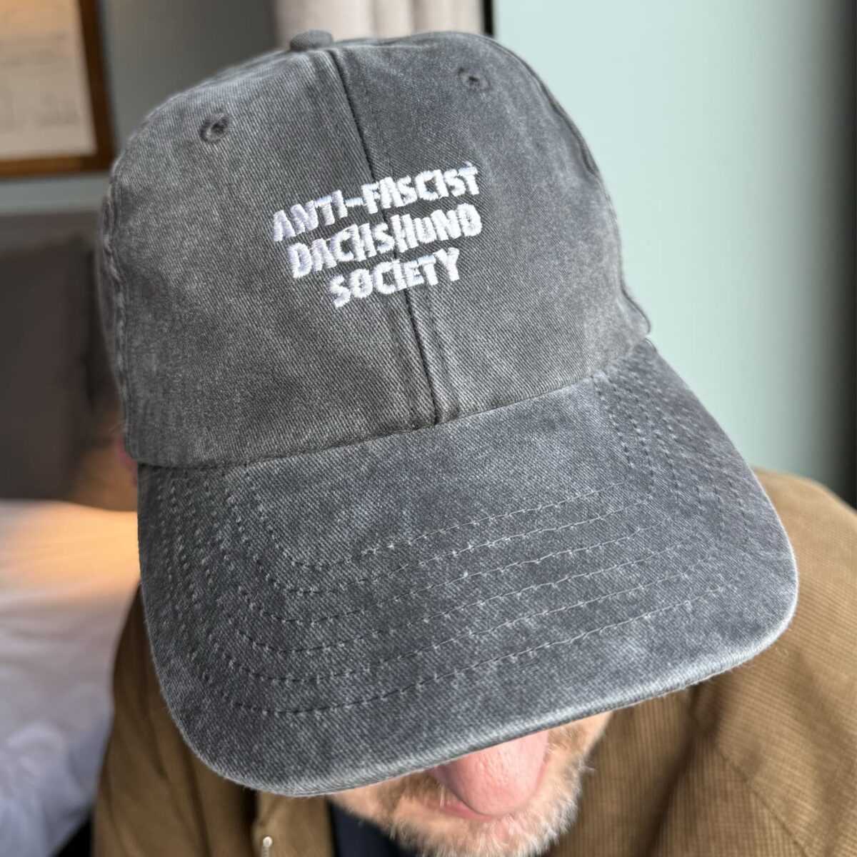 Anti-Fascist Dachshund Society Cap