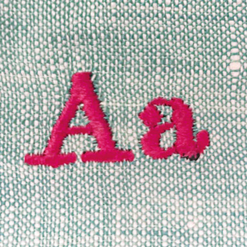 Turkoois doek - roze lettertype 0,00 €