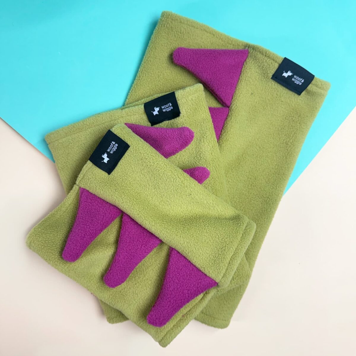 Loop Hundeschal Snood Dinosaurier
