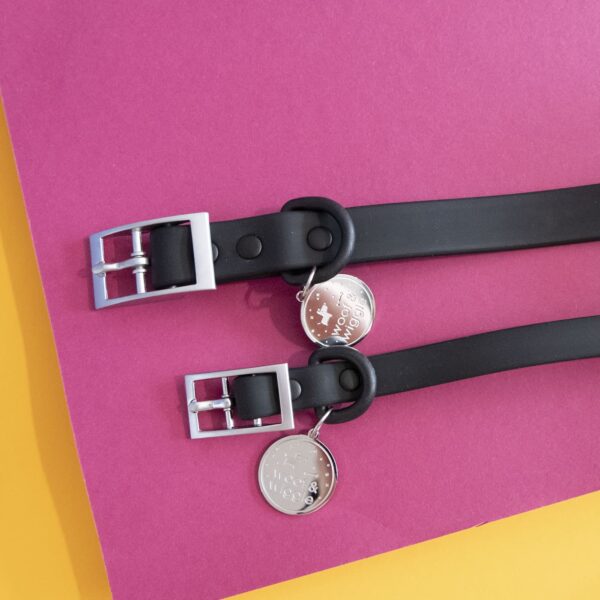 woof & wiggle Halsband "Explorer" schwarz
