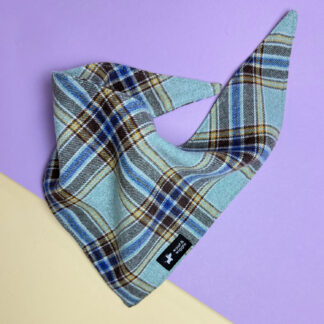 Hundehalstuch Bandana Lumberjack Salbei