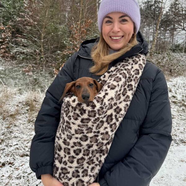SnugPup Hundetrage Leo Shearling