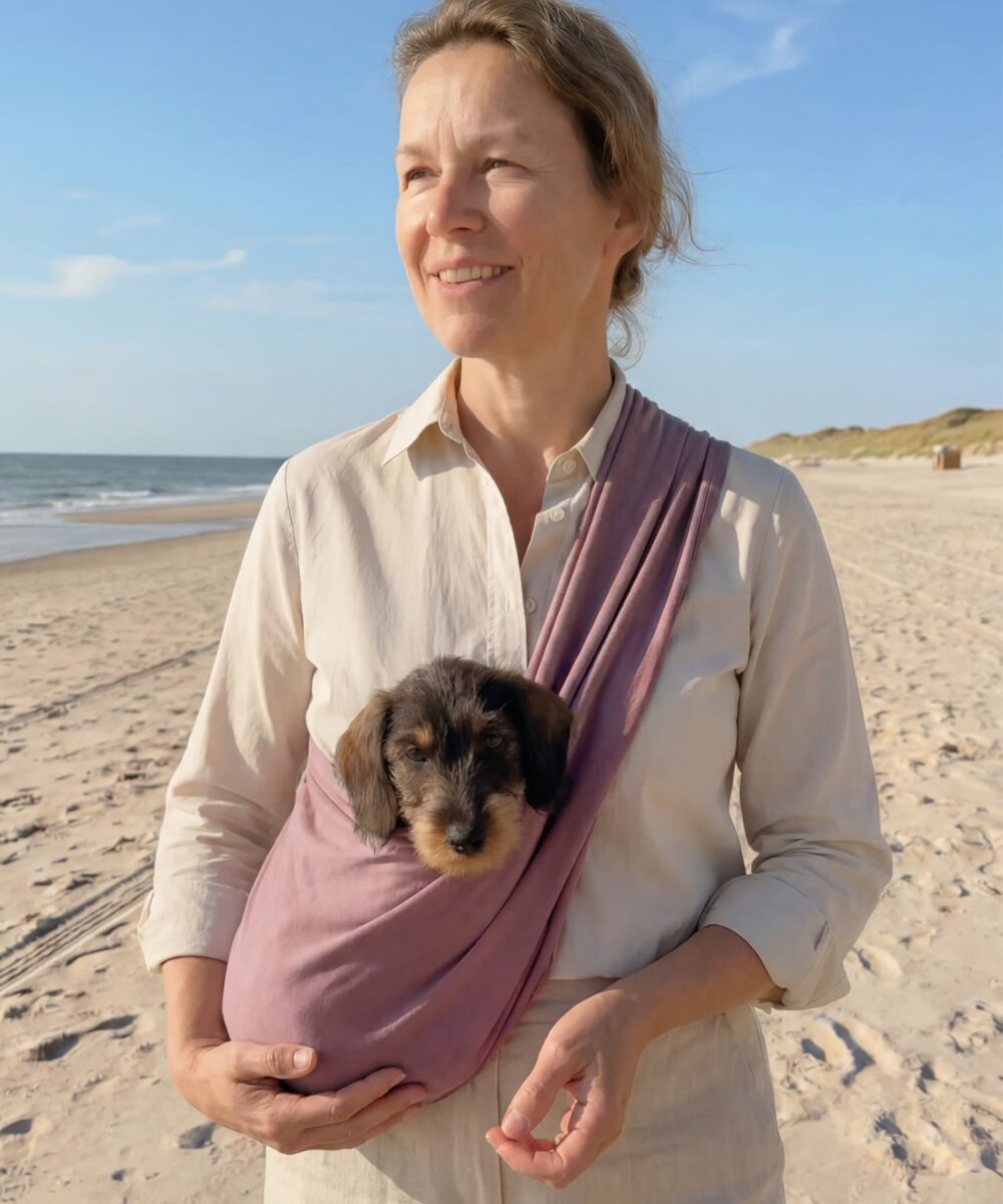 SnugPup Hundetrage Summer Mauve