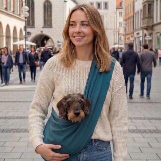 SnugPup Hundetrage Summer Petrol