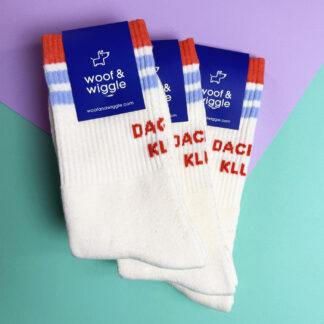 Dackel Klub Socken Lila