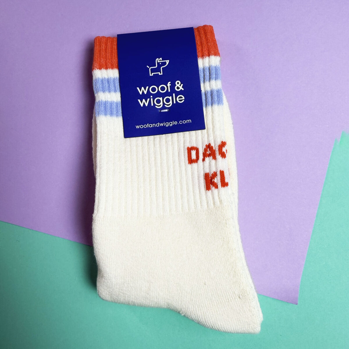 Dackel Klub Socken Lila