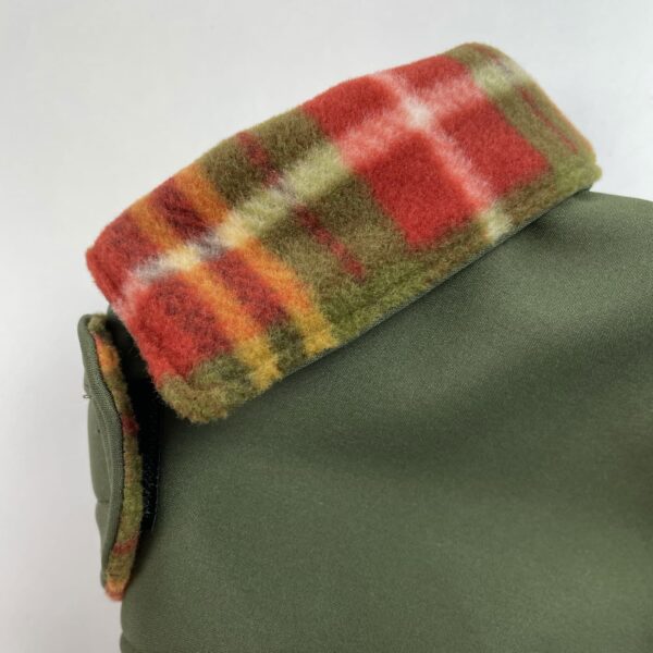 British Style Hundemantel Trenchcoat Grün