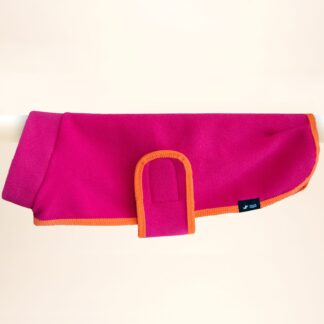 Polartec Hundemantel Wrap Pink