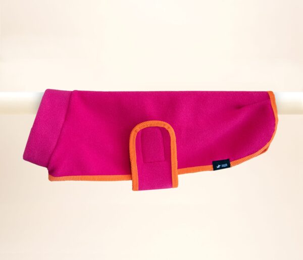 Polartec Hundemantel Wrap Pink