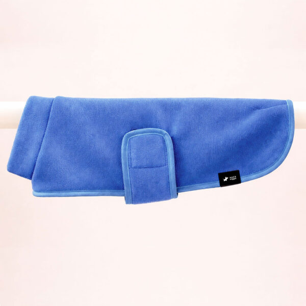 Hundemantel Polartec Wrap Hellblau
