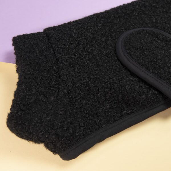 Hundemantel Wrap Black Boucle