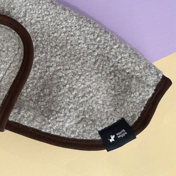 Hundemantel Wrap Stone Boucle