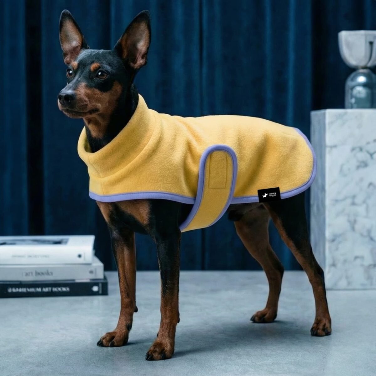 Hundemantel Polartec Wrap Gelb