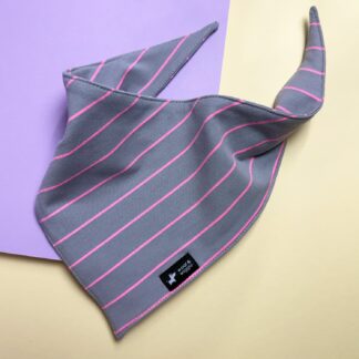 Hundehalstuch Bandana Neon Stripes