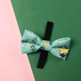 Dog bow tie "Snowflakes"