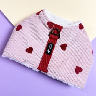 Hundegeschirr Weste Cord Love