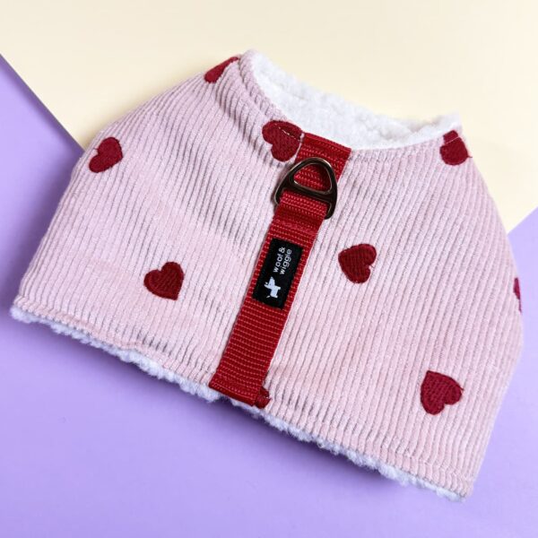 Hundegeschirr Weste Cord Love