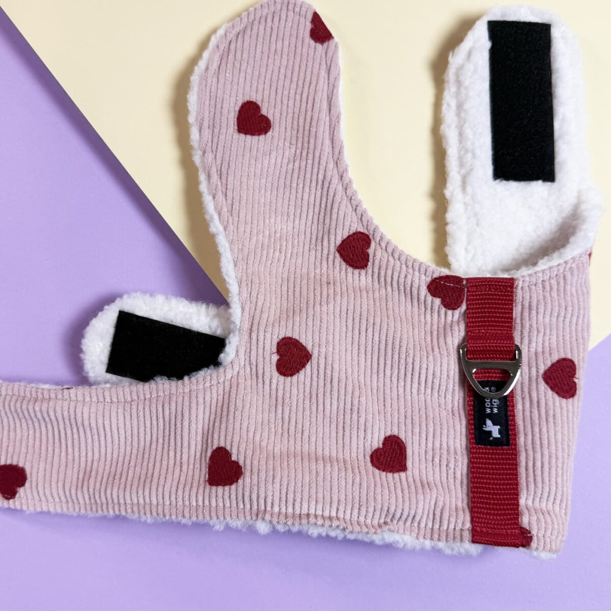 Hundegeschirr Weste Cord Love