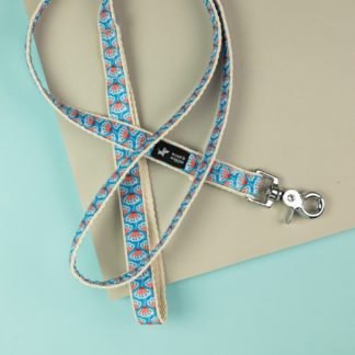 woof & wiggle dog leash in the design "St. Tropez"