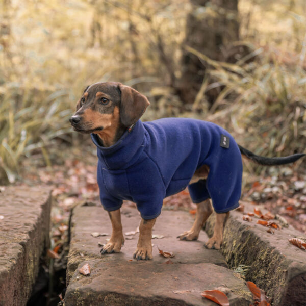 Hunde Onesie Polartec Pullover mit Beinchen
